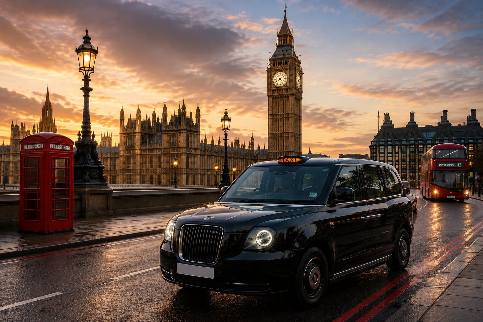 Taxi and transfers in London