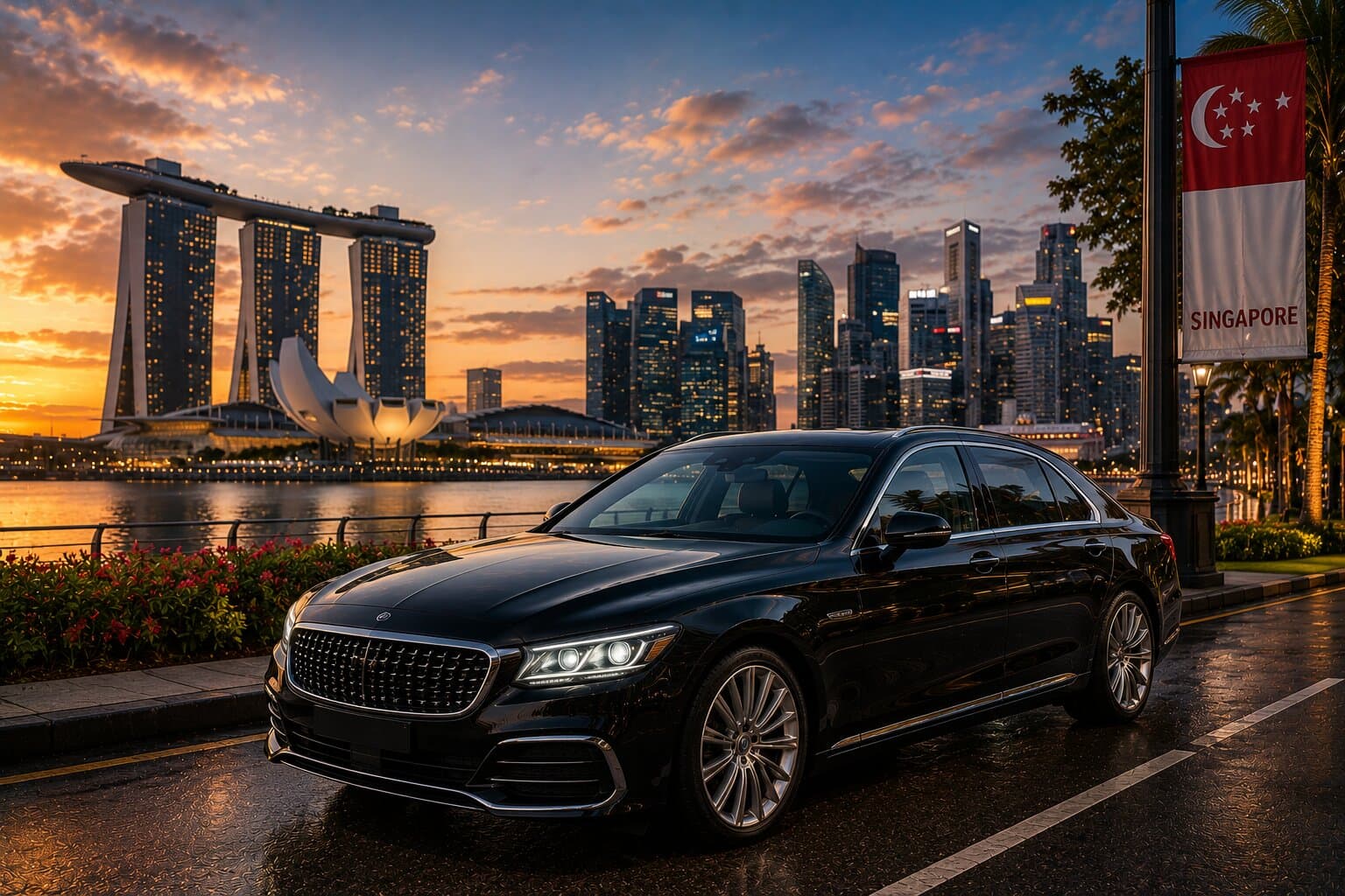 Taxi and transfers in Singapore