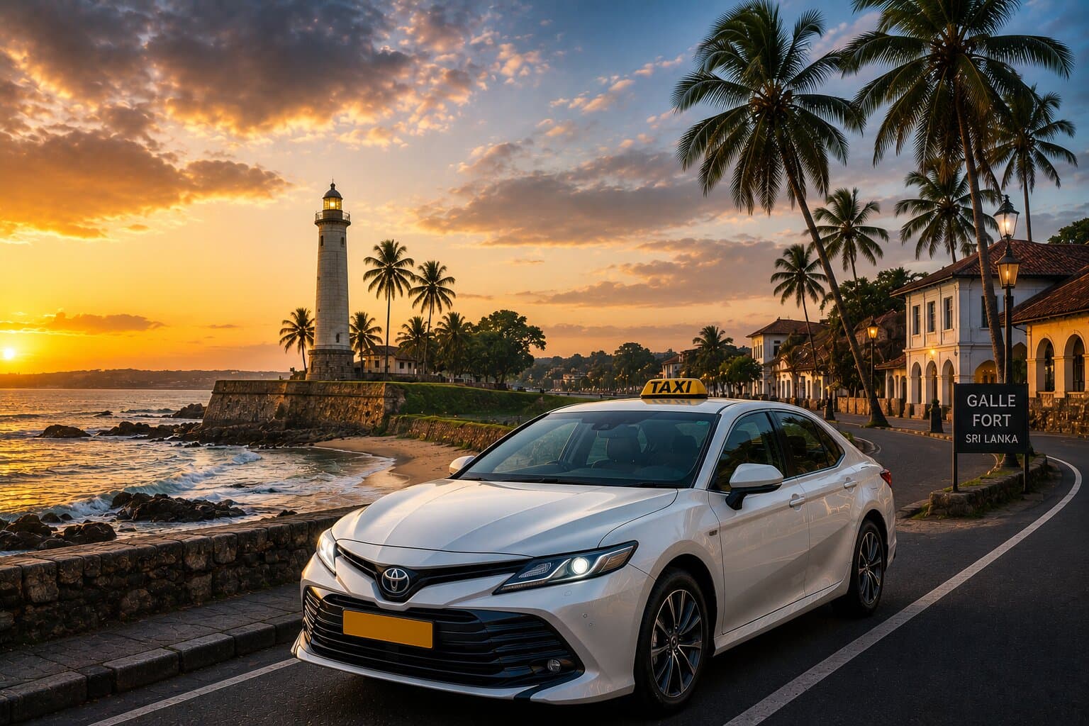 Taxi and transfers in Sri Lanka